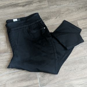 Simply Vera Wang Black MidRise Jeggings Sz 26WS